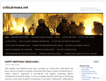 Tablet Screenshot of critical-mass.net